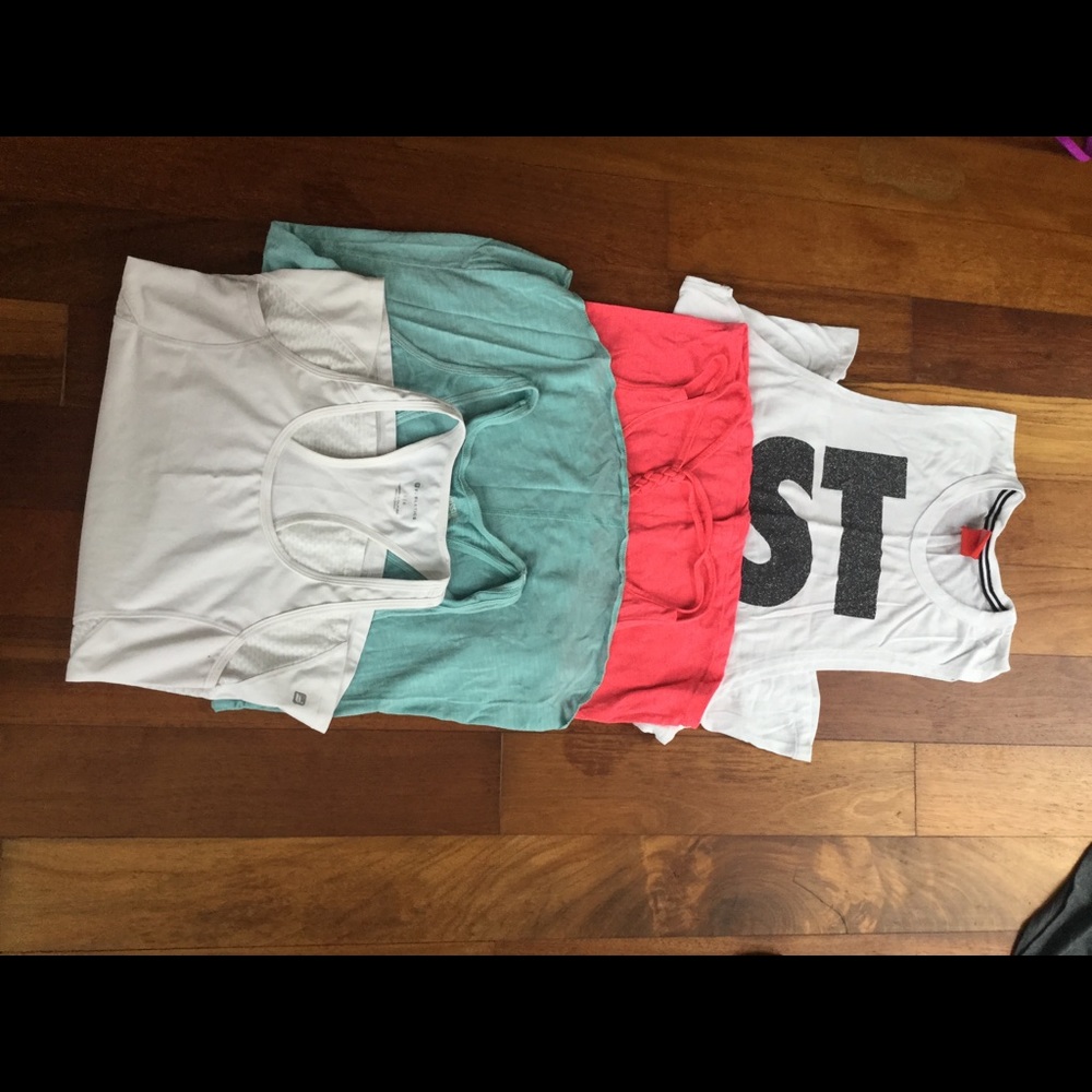 4 workout tanks